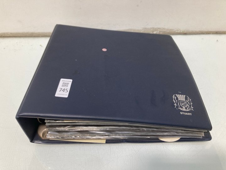 Lot 745  
            Marchington SR13 - Parcel Delivery Only 

                
A LARGE ALBUM OF VINTAGE POST OFFICE CARDS AND FIRST DAY COVERS: LOCATION - G10