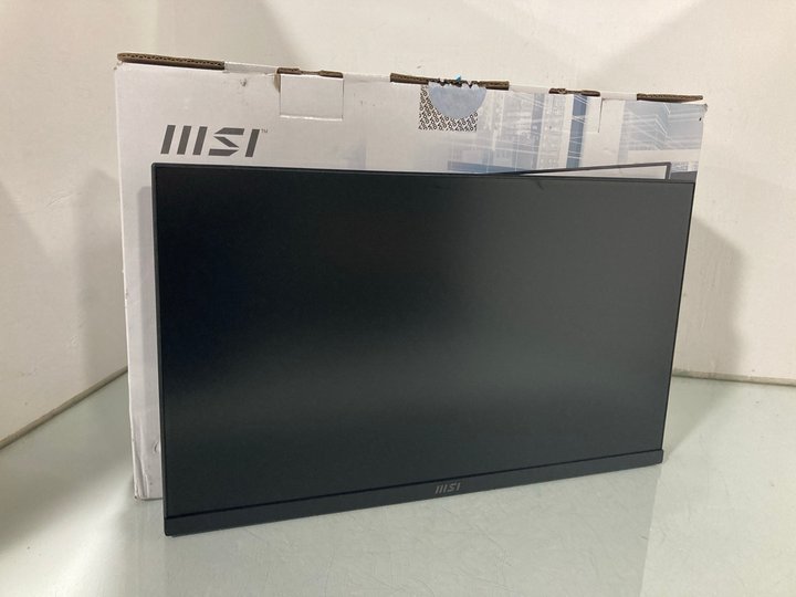 Lot 76  
            Marchington SR13 - Parcel Delivery Only 

                
MSI PRO SERIES PRO MP2412 24" MONITOR: LOCATION - WH2