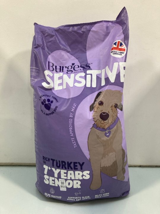 Lot 803  
            Marchington SR13 - Parcel Delivery Only 

                
PACK OF BURGESS 12.5KG SENSITIVE SENIOR TURKEY DOG BISCUITS - BBE 2/27: LOCATION ...