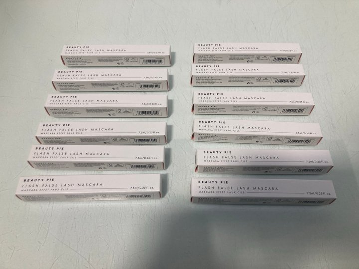 Lot 865  
            Marchington SR13 - Parcel Delivery Only 

                
12 X BEAUTY PIE FLASH FALSE LASH MASCARAS IN COSMIC BLACK-ORIGINAL COMBINED RRP £...