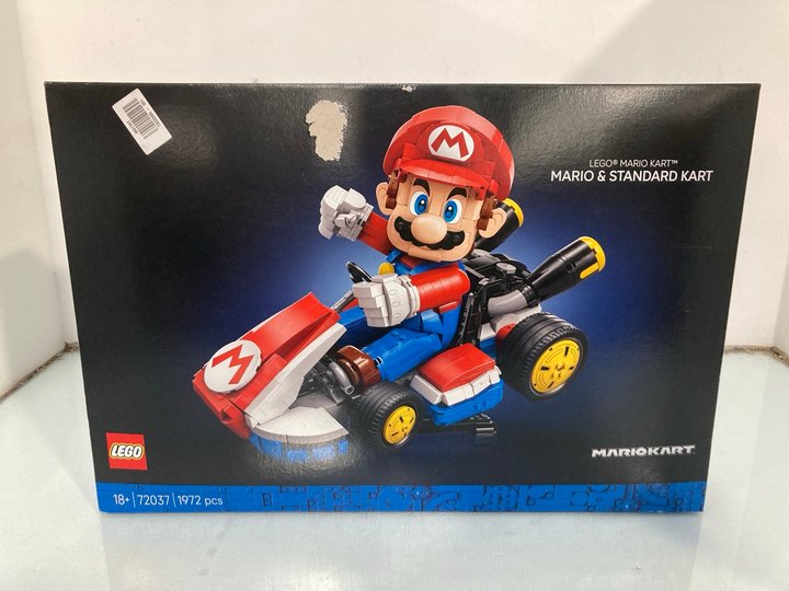 Lot 923  
            Marchington SR13 - Parcel Delivery Only 

                
LEGO MARIO KART MARIO & STANDARD KART SET- MODEL 72037 - ORIGINAL RRP £150.00: LO...