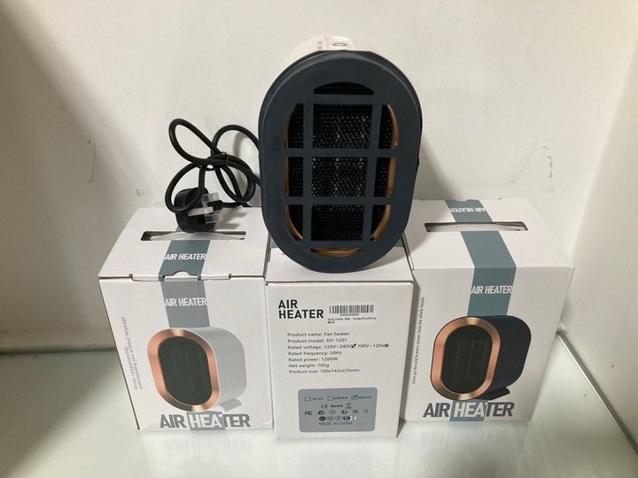 Lot 1064  
            Marchington SR10 - Parcel Delivery Only 

                
4 X 1200W MINI AIR HEATERS: LOCATION - DR6