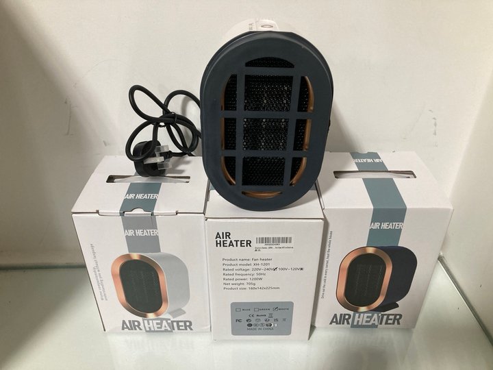 Lot 1065  
            Marchington SR10 - Parcel Delivery Only 

                
4 X 1200W MINI AIR HEATERS: LOCATION - DR6