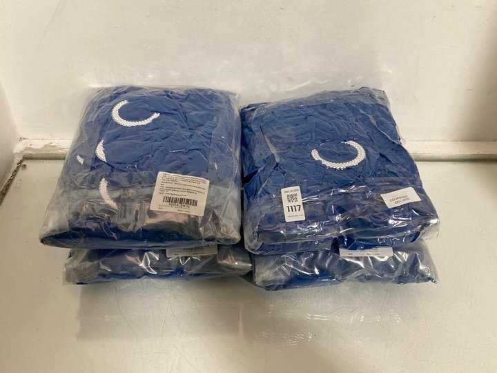 Lot 1117  
            Marchington SR10 - Parcel Delivery Only 

                
4 X 50PC SETS OF CEREMONIAL CHAIR DECORATIONS: LOCATION - DR11