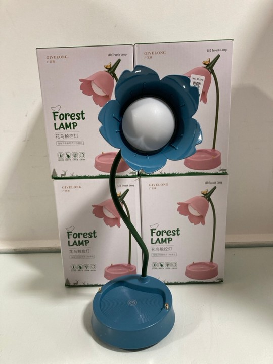 Lot 1122  
            Marchington SR10 - Parcel Delivery Only 

                
4 X GIVELONG LED FOREST TOUCH LAMPS: LOCATION - DR12