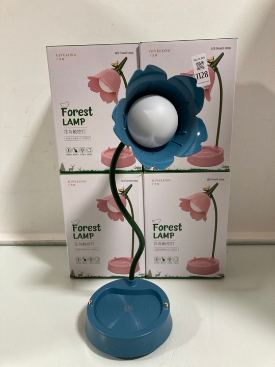 Lot 1128  
            Marchington SR10 - Parcel Delivery Only 

                
4 X GIVELONG LED FOREST TOUCH LAMPS: LOCATION - DR12
