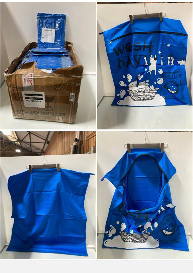 Lot 1183  
            Marchington SR10 - Parcel Delivery Only 

                
QTY OF ASSORTED HANGING STYLE LAUNDRY BAGS IN BLUE: LOCATION - DR5