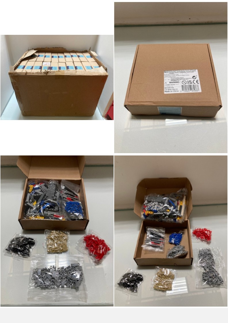 Lot 1196  
            Marchington SR10 - Parcel Delivery Only 

                
QTY OF BROTEX X BRICK PACK BUILDING BLOCK SETS: LOCATION - DR5