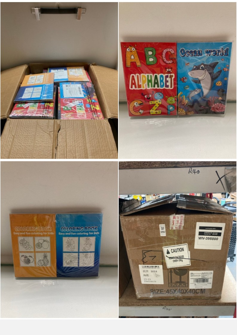 Lot 1197  
            Marchington SR10 - Parcel Delivery Only 

                
QTY OF 20PC CHILDRENS COLOURING BOOK SETS: LOCATION - DR5