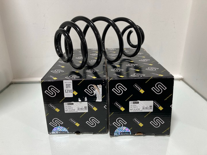 Lot 1210  
            Marchington SR10 - Parcel Delivery Only 

                
2 X STARLINE PR TH663 B COIL SPRINGS: LOCATION - DR4
