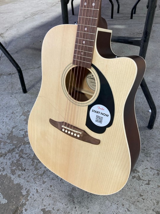 Lot 100  
            Marchington SR17 - Delivery or Collection 

                
FENDER CALIFORNIA DEBUT REDONDO CE SERIES ACOUSTIC GUITAR - ORIGINAL RRP - £210: ... - Image 2