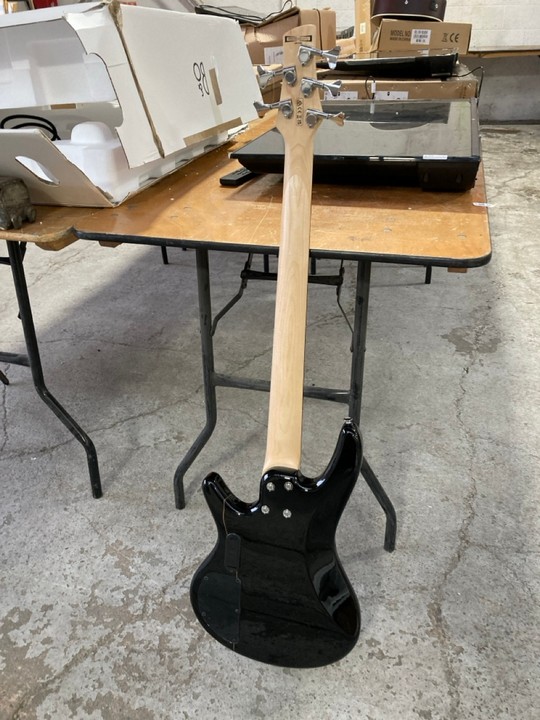 Lot 108  
            Marchington SR17 - Delivery or Collection 

                
IBANEZ ELECTRIC 5-STRING BASS GUITAR IN BLACK - MODEL NO. GSR205 BK ORIGINAL RRP ... - Image 3