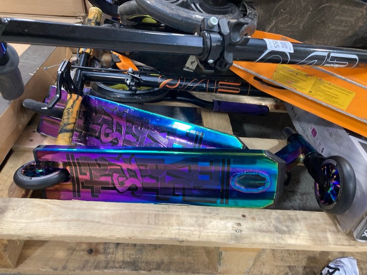 Lot 155  
            Marchington SR17 - Delivery or Collection 

                
PALLET OF ASSORTED SCOOTERS: LOCATION - A3 (KERBSIDE PALLET DELIVERY) - Image 3