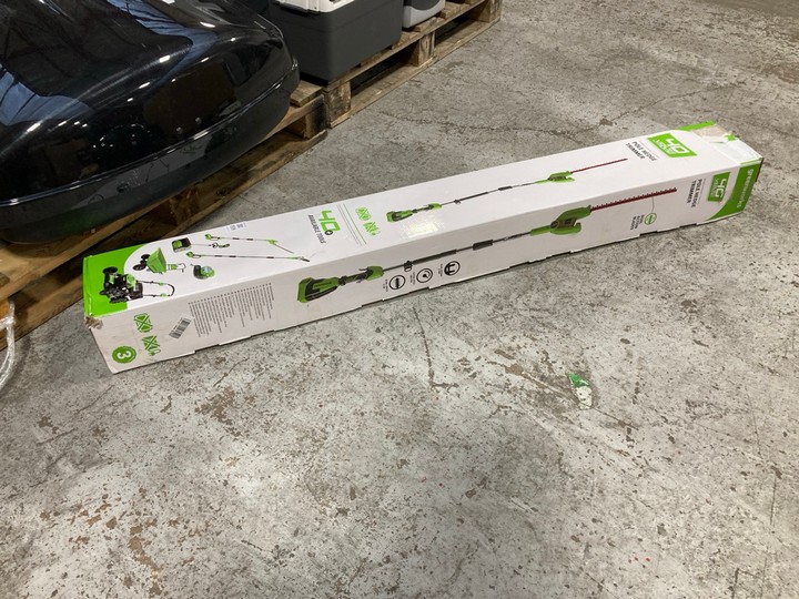 Lot 159  
            Marchington SR17 - Collection 

                
(COLLECTION ONLY) GREEN WORKS 40V CORDLESS HEDGE TRIMMER (18+ ID REQUIRED): LOCAT... - Image 2