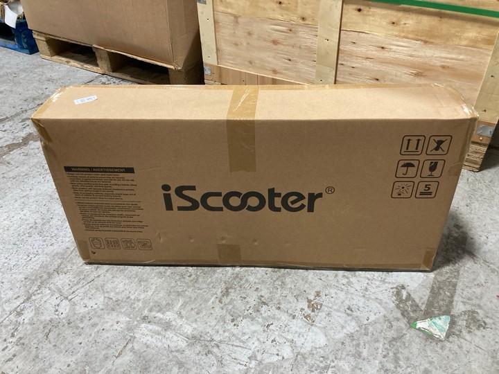 Lot 168  
            Marchington SR17 - Collection 

                
(COLLECTION ONLY) ISCOOTER ELECTRIC SCOOTER IN BLACK: LOCATION - A4