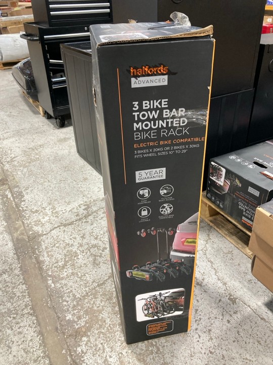 Lot 16  
            Marchington SR17 - Delivery or Collection 

                
ADVANCED 3 BIKE TOW BAR MOUNTED BIKE RACK - ORIGINAL RRP - £395: LOCATION - A3 - Image 2