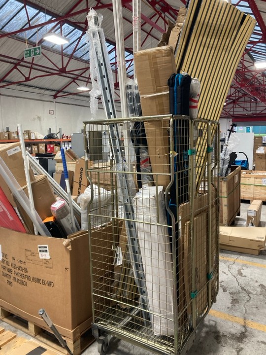 Lot 179  
            Marchington SR17 - Delivery or Collection 

                
CAGE OF ASSORTED HARDWARE AND HOME DIY COMPONENTS (CAGE NOT INCLUDED): LOCATION -... - Image 3