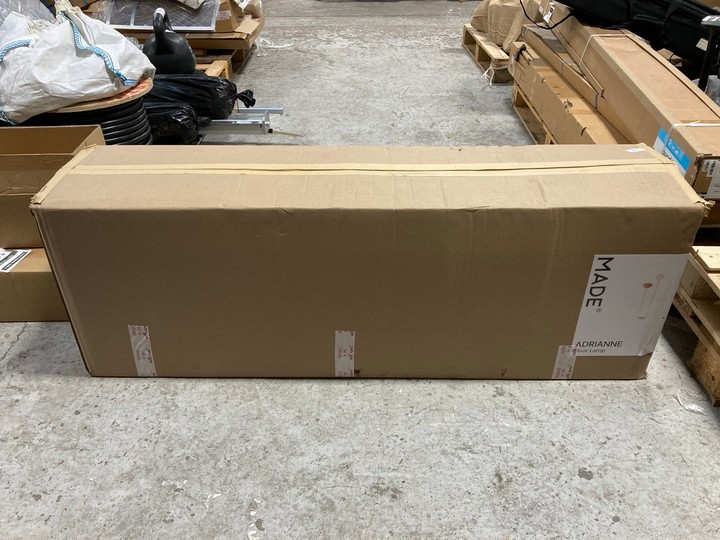 Lot 189  
            Marchington SR17 - Delivery or Collection 

                
MADE.COM ADRIANNE FLOOR LAMP: LOCATION - A4