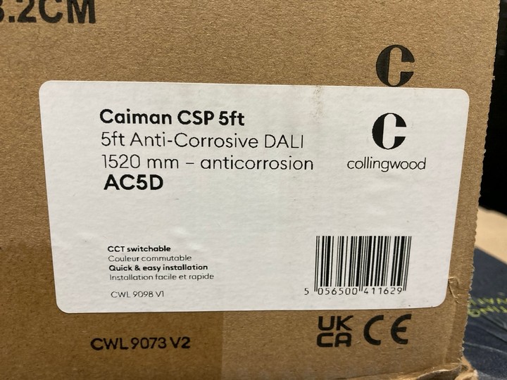 Lot 190  
            Marchington SR17 - Delivery or Collection 

                
QTY OF CAIMAN VERSA 5FT LED SWITCHABLE CEILING STRIP LIGHTS: LOCATION - A4 - Image 3