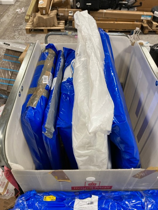 Lot 195  
            Marchington SR17 - Delivery or Collection 

                
CAGE OF ASSORTED COT BED MATTRESSES (CAGE NOT INCLUDED): LOCATION - A4 - Image 4