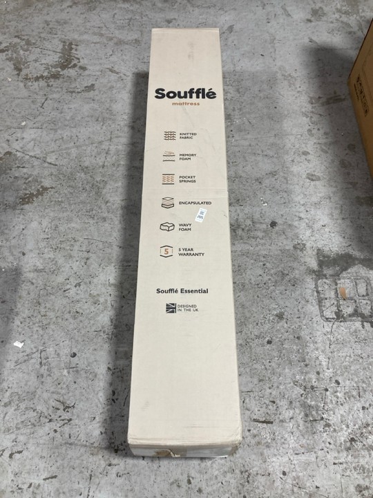 Lot 205  
            Marchington SR17 - Delivery or Collection 

                
SOUFFLE ESSENTIALS ROLLED SINGLE MATTRESS: LOCATION - A5