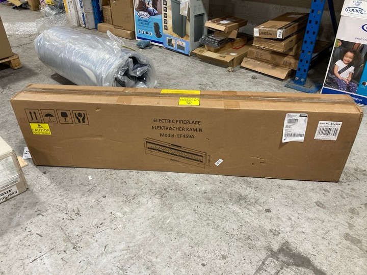 Lot 206  
            Marchington SR17 - Delivery or Collection 

                
MODERN STYLE ELECTRIC FIREPLACE : MODEL EF459A: LOCATION - A5