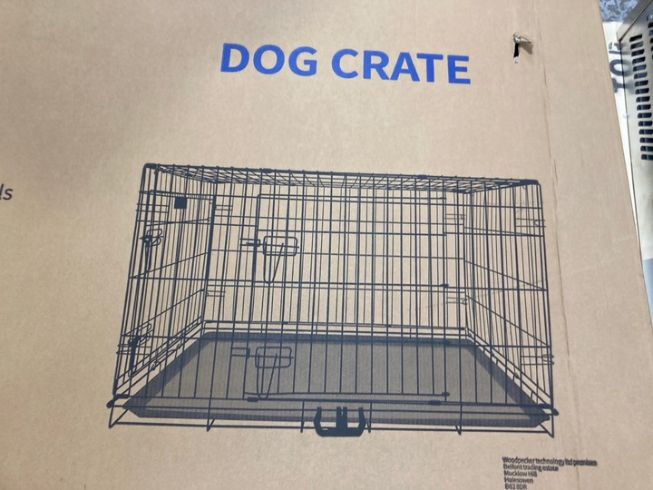 Lot 216  
            Marchington SR17 - Delivery or Collection 

                
2 X ASSORTED DOG CRATES TO INCLUDE LORDS & LABRADORS DOG CAGE: LOCATION - A5 - Image 2