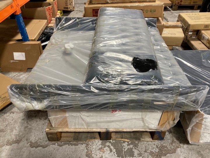 Lot 217  
            Marchington SR17 - Delivery or Collection 

                
3 X ASSORTED UPHOLSTERED BED FRAME COMPONENTS: LOCATION - A6