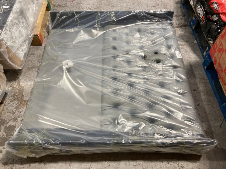 Lot 217  
            Marchington SR17 - Delivery or Collection 

                
3 X ASSORTED UPHOLSTERED BED FRAME COMPONENTS: LOCATION - A6 - Image 3