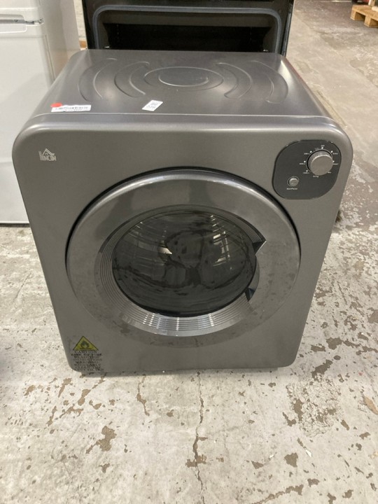 Lot 228  
            Marchington SR17 - Delivery or Collection 

                
HOMCOM COMPACT STYLE TUMBLE DRYER IN GREY : MODEL 853-025V70GY: LOCATION - A6