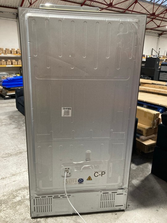 Lot 248  
            Marchington SR17 - Delivery or Collection 

                
HAIER AMERICAN-STYLE FRIDGE FREEZER IN PLATINUM INOX - MODEL NO. HSR5918DIMP ORIG... - Image 4
