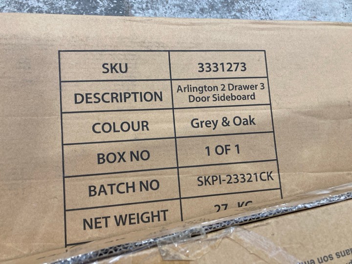 Lot 252  
            Marchington SR17 - Delivery or Collection 

                
PALLET OF ASSORTED FURNITURE COMPONENTS TO INCLUDE LASSIC ARLINGTON 1DRW/3DR SIDE... - Image 2