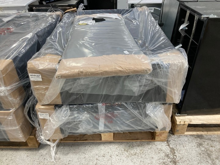 Lot 259  
            Marchington SR17 - Delivery or Collection 

                
DOUBLE DIVAN BASE WITH HEADBOARD IN CHARCOAL: LOCATION - B4