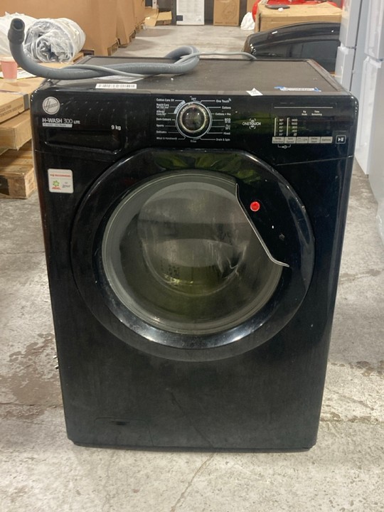 Lot 26  
            Marchington SR17 - Delivery or Collection 

                
HOOVER H-WASH 300 LITE 9KG WASHING MACHINE MODEL : H3W492DABB4/1-80 - ORIGINAL RR...