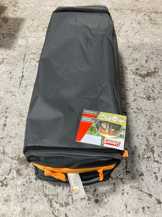 Lot 272  
            Marchington SR17 - Delivery or Collection 

                
COLEMAN OCTAGON 8 PERSON TENT IN BLUE - ORIGINAL RRP:£199: LOCATION - B5