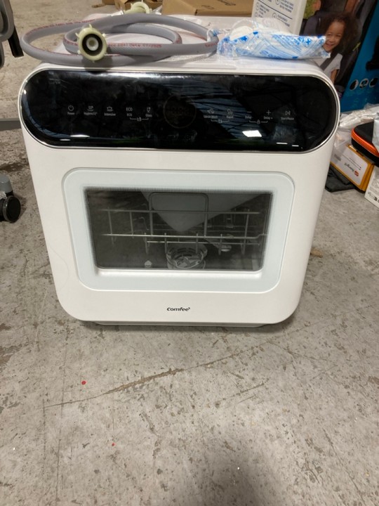 Lot 288  
            Marchington SR17 - Delivery or Collection 

                
COMFEE TABLE TOP DISHWASHER MODEL : CDWMT305W - ORIGINAL RRP - £269: LOCATION - B6