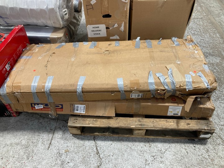 Lot 301  
            Marchington SR17 - Delivery or Collection 

                
2 X ECO METAL GARDEN SHEDS 8X8FT IN GREY: LOCATION - B7 (KERBSIDE PALLET DELIVERY)