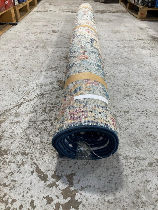 Lot 306  
            Marchington SR17 - Delivery or Collection 

                
2 X ASSORTED RUGS TO INCLUDE LARGE RECTANGULAR RUG IN FLOWER PATCH: LOCATION - B7 - Image 3