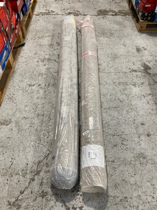 Lot 307  
            Marchington SR17 - Delivery or Collection 

                
2 X ASSORTED RUGS TO INCLUDE SURYA ROMA 200 X 275CM RUG IN NATURAL: LOCATION - B7