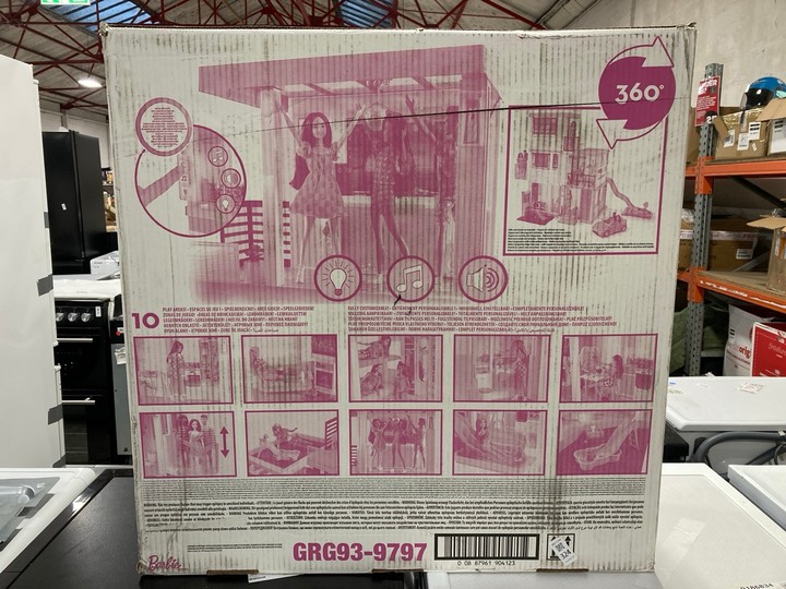 Lot 324  
            Marchington SR17 - Delivery or Collection 

                
BARBIE DREAMHOUSE CHILDRENS PLAYSET - ORIGINAL RRP £299: LOCATION - BR8 - Image 4