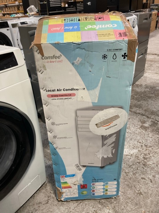 Lot 61  
            Marchington SR17 - Delivery or Collection 

                
COMFEE LOCAL AIR CONDITIONER BREEZY COOL PRO 7000 BTU/H 2.0KW: LOCATION - B3 - Image 4