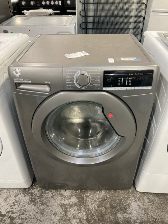 Lot 69  
            Marchington SR17 - Delivery or Collection 

                
HOOVER H-WASH 300 FREESTANDING WASHING MACHINE MODEL : H3WO4105TARR4-80 - ORIGINA...