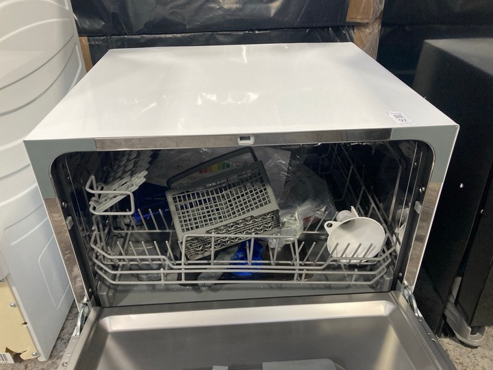 Lot 97  
            Marchington SR17 - Delivery or Collection 

                
COMFEE TABLE TOP DISHWASHER MODEL : KWH-TD602E-W - ORIGINAL RRP - £219: LOCATION ... - Image 2