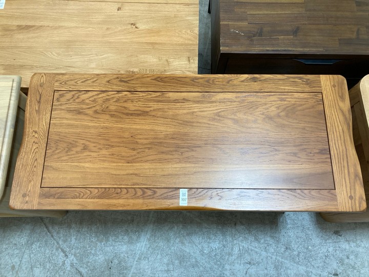 Lot 107  
            Marchington SR10 - Delivery or Collection 

                
OAK FURNITURELAND ORIGINAL RUSTIC SOLID OAK CABINET - ORIGINAL RRP £389.99: LOCAT...