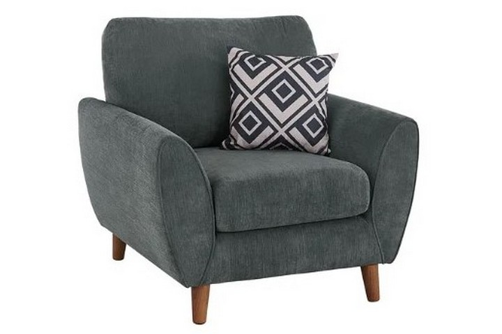 Lot 115  
            Marchington SR10 - Delivery or Collection 

                
OAK FURNITURELAND MILNER ARMCHAIR IN GRANITE FABRIC - ORIGINAL RRP £649.99: LOCAT...