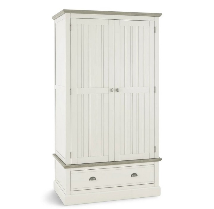 Lot 129  
            Marchington SR10 - Delivery or Collection 

                
OAK FURNITURELAND BROMPTON DOUBLE WARDROBE - ORIGINAL RRP £899.99: LOCATION - D4 ...