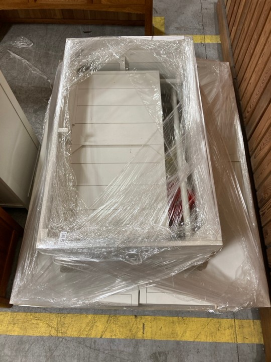 Lot 129  
            Marchington SR10 - Delivery or Collection 

                
OAK FURNITURELAND BROMPTON DOUBLE WARDROBE - ORIGINAL RRP £899.99: LOCATION - D4 ...