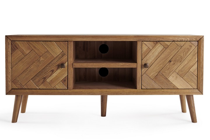 Lot 154  
            Marchington SR10 - Delivery or Collection 

                
OAK FURNITURELAND PARQUET BRUSHED AND GLAZED OAK LARGE UNIT - ORIGINAL RRP £499.9...