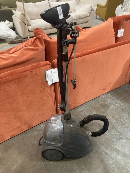 Lot 195  
            Marchington SR10 - Delivery or Collection 

                
LOAF.COM BEST STEAM GAR1502 GARMENT STEAM CLEANER: LOCATION - A4