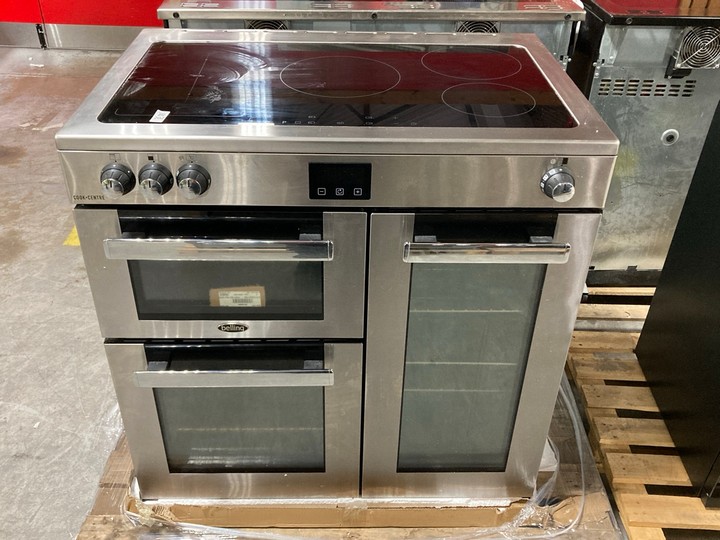 Lot 202  
            Marchington SR10 - Delivery or Collection 

                
BELLING RCA COOKCENTRE 90EI IN STAINLESS STEEL ORIGINAL RRP: £1451: LOCATION - C2...
